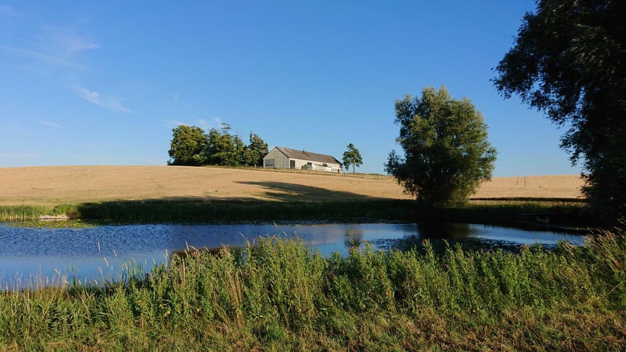 SkivarpGlamping Och Gardslagenhet Mellan Himmel Och Havアパートメント エクステリア 写真